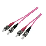 Skaidulinio optinio jungiamojo laido EFB Elektronik O0348.7 7,5 m OM4 ST&ndash;ST violetinis