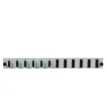 Priekinė panelė aksesuaras EFB Elektronik SB-FP-6SC-D-V-OM3, 1U montavimui stove, 432&times;13&times;43.5 mm, pilka