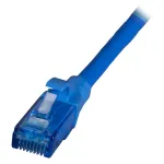 EFB RJ45 jungiamasis kabelis Cat.6A U/UTP LSZH Premium 500MHz mėlynas 0,15m