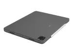 Logitech Combo Touch klaviatūra ir dėklas su jutikliniu kilimėliu, foniniu ap&scaron;vietimu, Apple Smart Connector, AZERTY prancūzi&scaron;kas i&scaron;dėstymas, Oxford Gray, skirta Apple 12,9 colių iPad Pro (5 kartos)