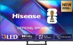 Hisense 50A7DS 50 colių 4K UHD DLED Smart TV su VIDAA U6, Dolby Vision, HDR10, HLG, 60Hz, 3 HDMI, 2 USB, Wi-Fi, Bluetooth, DVB-T2/C/S2/S, VESA 200x300, energijos klasė G
