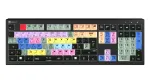 Logickeyboard LKB-EDIUS-A2PC-DE Full Size (100%) USB Scissor-Switch Keyboard QWERTZ Black