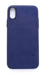 Evelatus Apple iPhone X Velvet Blue Back Cover
