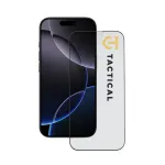 Tactical Glass Shield 5D, apsauginis stiklas, skirtas Apple iPhone 16 Pro, juodas