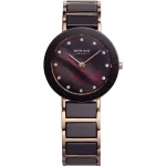 BERING Women's Watch 11429-765 (29mm) - Rose Gold Stainless Steel, Brown Sunray Dial