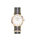 DANIEL WELLINGTON Petite Lumine moteri&scaron;kas laikrodis 28 mm auksinis nerūdijančio plieno tinklelis DW00100680