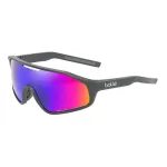 Bolle Lightshifter akiniai BS010015 Unisex matiniai juodi Phantom Brown Red fotochrominiai