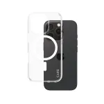PanzerGlass CARE&trade; by &reg; Urban Combat dėklas permatomas su balta MagSafe iPhone 16 Pro