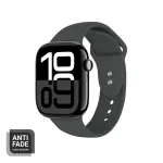 Crong Liquid Silicone Watch Strap, skirtas Apple Watch 44/45/46/49 mm - Graphite