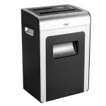 DELI E9917EU kryžminio pjovimo popieriaus smulkintuvas, 10 lapų, 20 l, juodas
