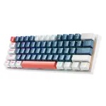 MACHENIKE K500-B61 60% Mechaninė Žaidimų Klaviatūra, Outemu Blue Jungikliai, RGB Ap&scaron;vietimas, Mėlyna/Balta