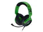 Laidinis žaidimų ausinių komplektas Razer Kraken V4 X &mdash; supra-aurinės, 20&ndash;20000 Hz, 1,8 m kabelis, 310 g, juoda/žalia