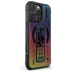 SKINARMA Kira Kobai Magnetic Charging Grip Stand Case, iPhone 16 Pro Max 6,9 colio, holograminis ra&scaron;tas