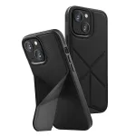 UNIQ Transforma Case, skirta iPhone 14 Plus / 15 Plus 6.7 colio, Magclick įkrovimas, juodas kaip anglis