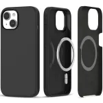Tech-Proteckt Silicone MagSafe iPhone 15 Case Matte Black