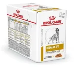 &Scaron;lapias &scaron;unų ėdalas Royal Canin Urinary S/O Moderate Calorie pakeliai 12 x 100 g, suaugusiems, 80% drėgmės, 8% baltymų