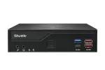 Shuttle Slim PC DH770, S1700, 2x HDMI, 2x DP, 2x 2.5G LAN, 2x COM, 8x USB, 1x 2.5 colio, 2x M.2, 24/7 nuolatinis darbas, su VESA