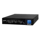 Infosec E3 Pro 1000 RT nepertraukiamo maitinimo &scaron;altinis (UPS) Dvigubo keitimo (Online) 1 kVA 900 W 3 AC lizdai