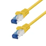 LogiLink Cat.6A S/FTP LSZH Patch Laidas, CCA, 5m, geltonas, EconLine
