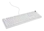 GENESIS NKG-2300 klaviatūra, laidinė, USB, mechaninė, QWERTY, RGB LED, balta