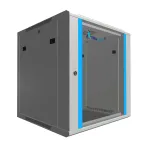 Sieninis tinklo spintos korpusas Extralink 12U 600x600 pilkas