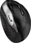Genius Ergo 8250S belaidė pelė, 1600 DPI, juoda/sidabrinė