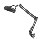 Studijinis mikrofonas BOYA CastMic P60B su rankena, USB/XLR, juodas
