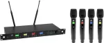 OMNITRONIC UHF-604 4 kanalų UHF belaidė mikrofonų sistema 520-554 MHz 13063605