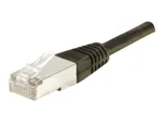 EXERTIS CONNECT Cat.6 F/UTP komutacinis kabelis, 30 m, juodas, plonas apsauginis dangtelis 853349