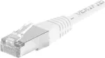 EXERTIS CONNECT Cat.6a F/UTP komutacinis kabelis, baltas, 20 m, 10 Gbps, plonas snagless apsauga 859586
