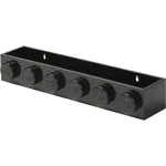 Lentynų sistema LEGO Bookshelf 41121733, juodas padėklas