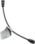 IT-BUDGET Cat.8.1 plonas tinklo kabelis, S/FTP, 40 Gbps, 2000 MHz, juodas, 0,15 m 90ITBSLIM81PK015S