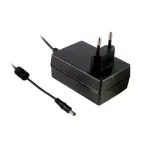 MEAN WELL GSM36E12-P1J medicininis maitinimo adapteris, 12V DC 3A 36W, EU ki&scaron;tukas, 2,1x5,5mm DC lizdas