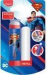 Maped Superman plastikinis trintukas su papildymu, lūpdažio tipo sukimas, blisteris 152033