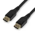 StarTech.com 5 m DisplayPort 1.4 laidas, VESA sertifikuotas, 8K 60Hz HBR3 HDR, DisplayPort į DisplayPort monitoriaus laidas, 4K 120Hz, auksuoti kontaktai