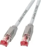 EFB-Elektronik Cat6a S/FTP komutacinis kabelis RJ45, 20 m, baltas, LSZH