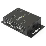 StarTech.com 2 prievadų pramoninis USB į RS232 adapteris su DIN bėgio laikikliais