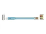 Delock 3 m mėlynas USB 2.0 &ndash; RS-232 RJ45 konsolės adapteris su kabeliu