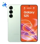 Samsung Galaxy S25 15,8 cm (6,2 colio) Dual SIM Android 15 5G USB Type-C 12 GB 256 GB 4000 mAh Mėtų spalvos