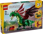 LEGO Creator 3 viename 31161 Viduramžių drakonas