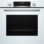 Įmontuojama elektrinė orkaitė Bosch Serie 6 HBG536EW4 &ndash; 71 L, 3400 W, balta, EasyClean, 10 automatinės programos