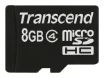 MicroSDHC atminties kortelė Transcend 8GB Class 4 TS8GUSDC4