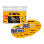 Pjovimo diskas 125 mm x 1 mm, DeWalt, pakuotė po 50 vnt.