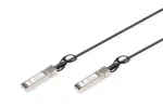 DIGITUS SFP+ 10G DAC laidas 1m, AWG 30 Cisco, Ubiquiti, Allied Telesis, Allnet, D-Link, Edimax, Intellinet, KTI Networks