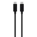 Laidas USB-C į USB-C Belkin F2CD084bt0.8MBK 0,8 m 40 Gbit/s Juodas