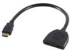 MicroConnect HDMI 19M - 2&times; HDMI 19F adapterinis kabelis 0,2 m