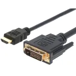 Techly HDMI į DVI-D laidas 1,8 m ICOC HDMI-D-018