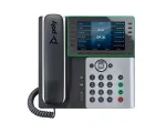 IP telefonas HP Poly Edge E550 su PoE, IPS, 800 x 480 pikselių, 5:3, WPA2-Enterprise, EAP-TLS, HTTPS, ENERGY STAR, EAC, RoHS, FCC, CE