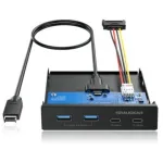 GrauGear G-MP02 - Universal - Frontabdeckung - Schwarz - 102 mm - 102 mm - 25 mm