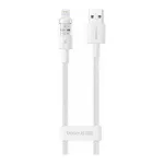 USB laidas Baseus Silky Series 2.4A 2m Baltas